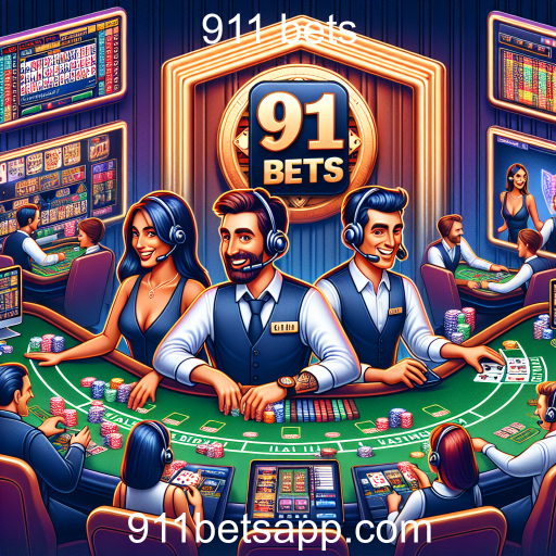 A Revolução dos Jogos 'Live Dealer' no 911 Bets